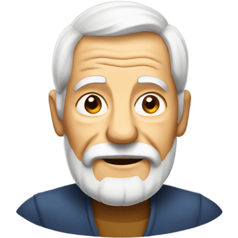 Old man beer emoji