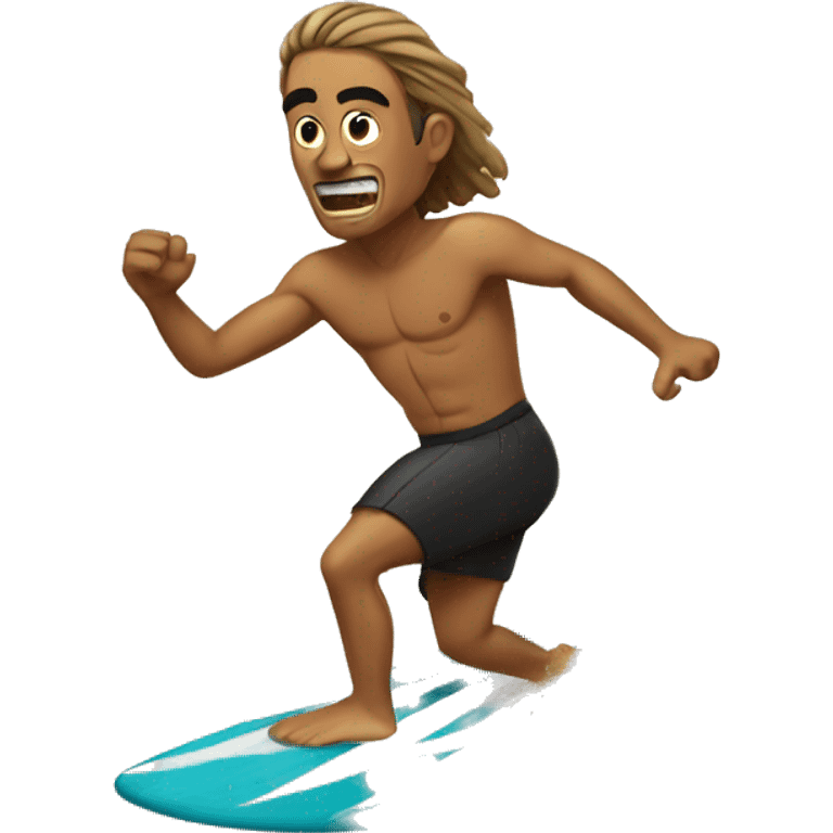 mexicano surfeando emoji