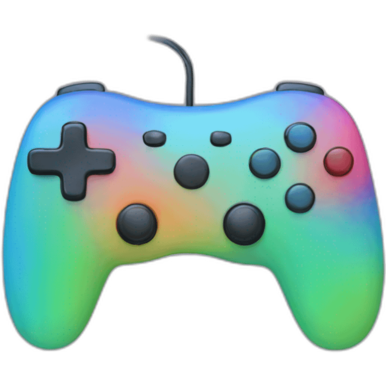 coloful controller emoji