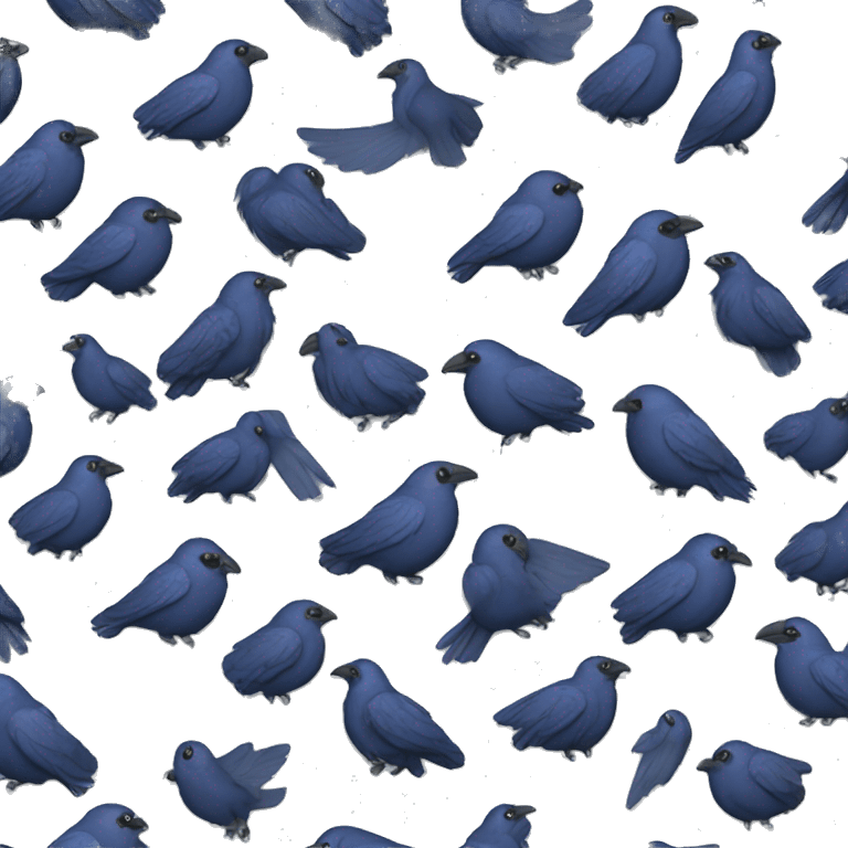 rowena Raven blue diadem emoji