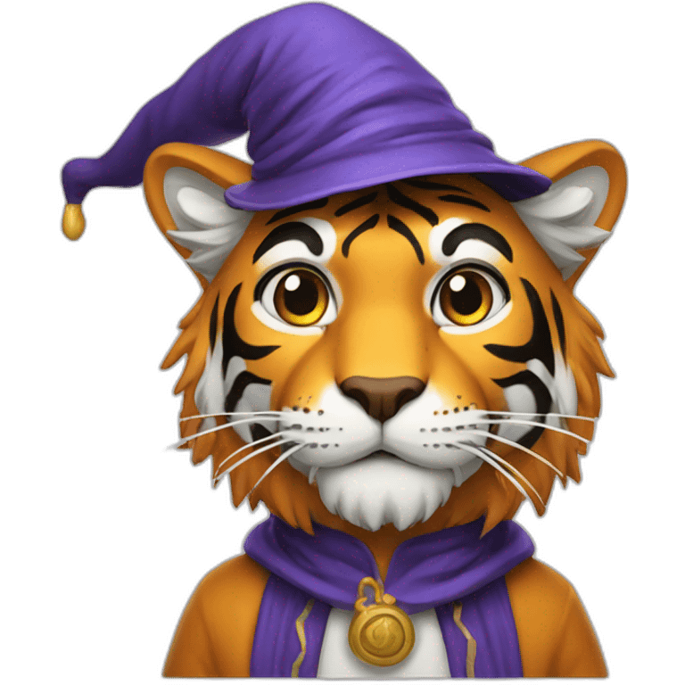 wizard Tiger  emoji