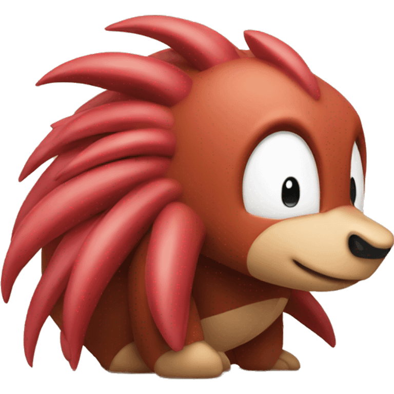 Knuckles the echidna emoji