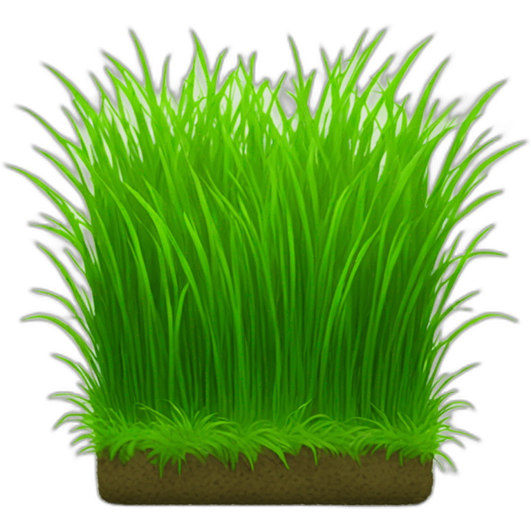 Grass block emoji