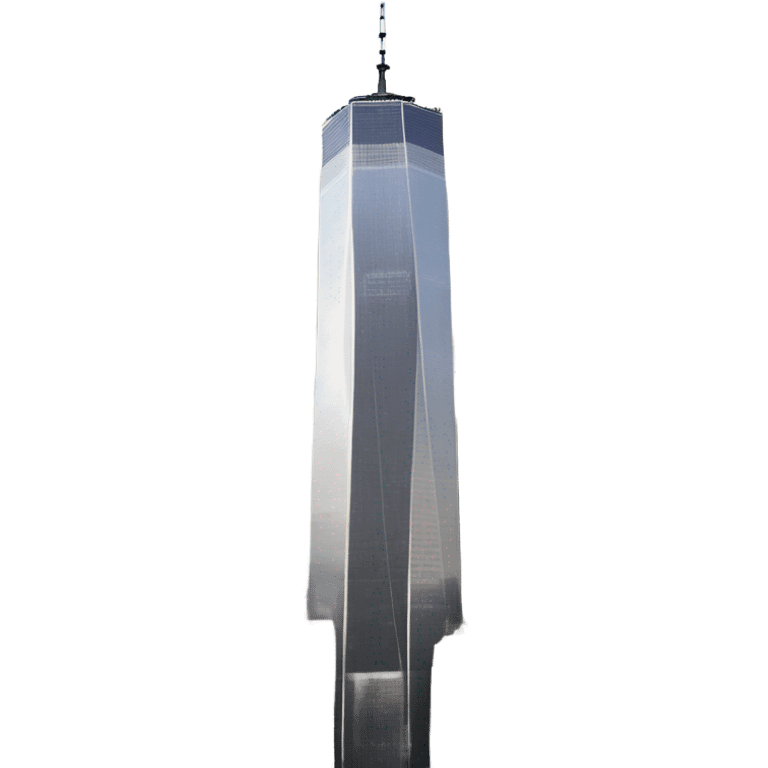 World Trade Center with eyes emoji