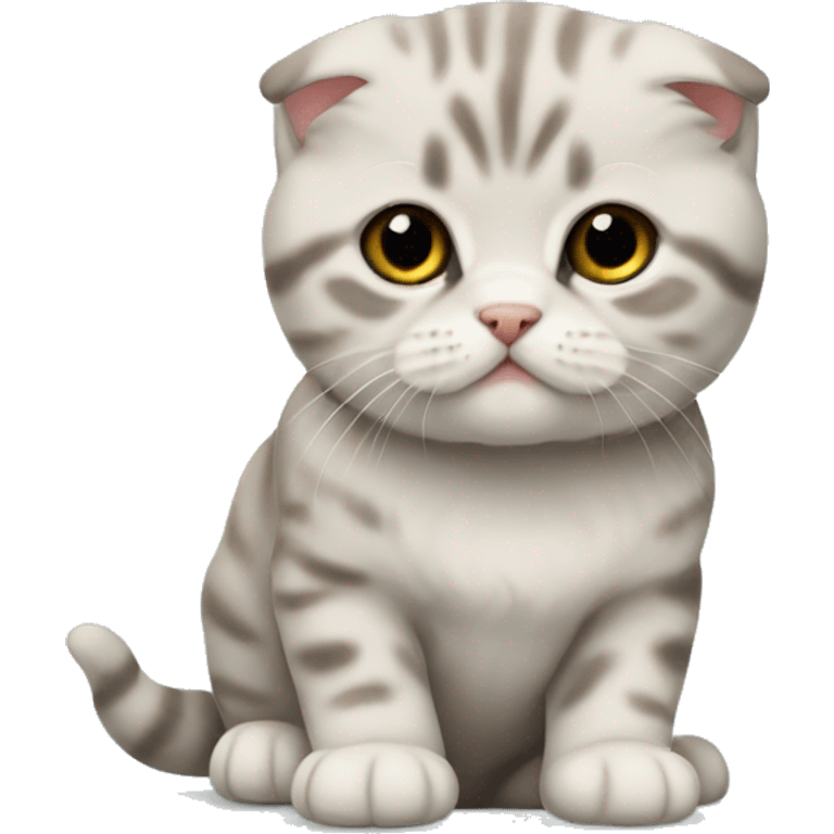 scottish fold kitten emoji