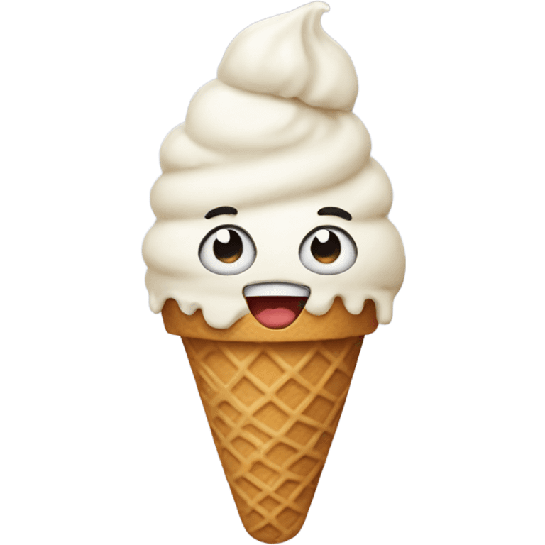 Ice cream emoji