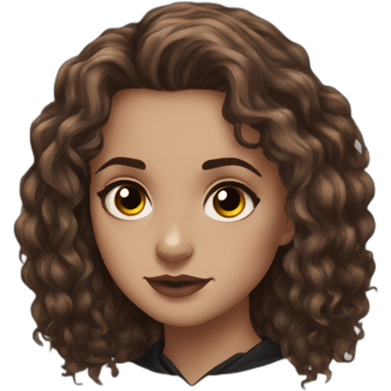 Hermione Granger brown eyes gothic emoji