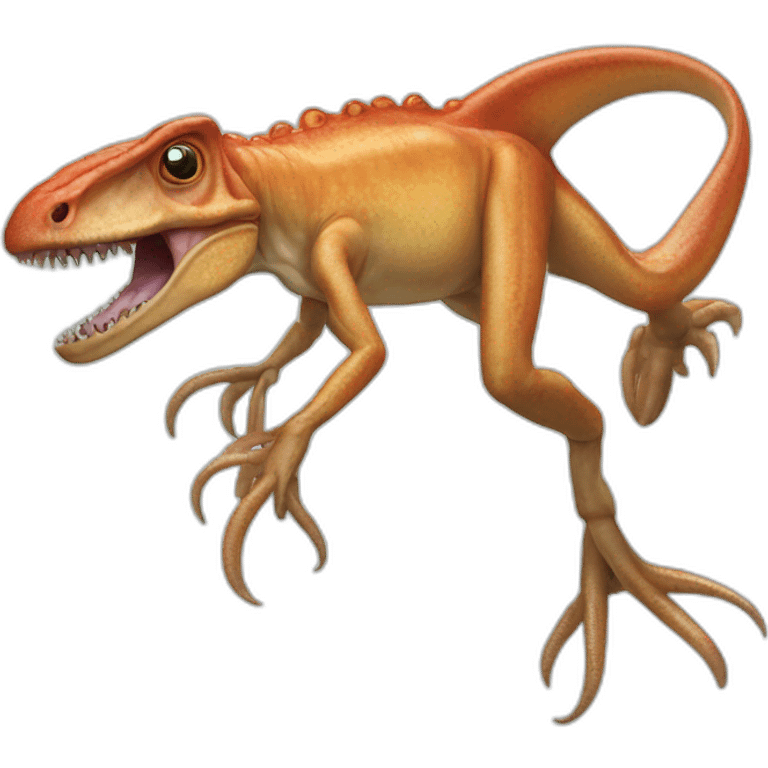 tyrannosaurus rex squid emoji