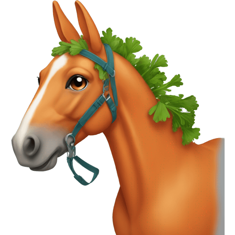 Carrot horse emoji