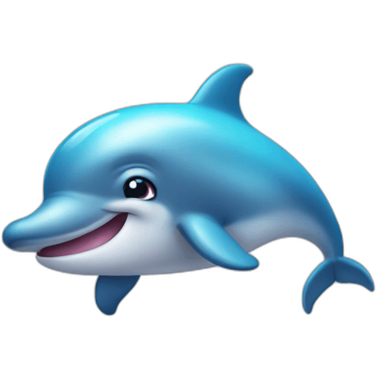 cute dolphin emoji