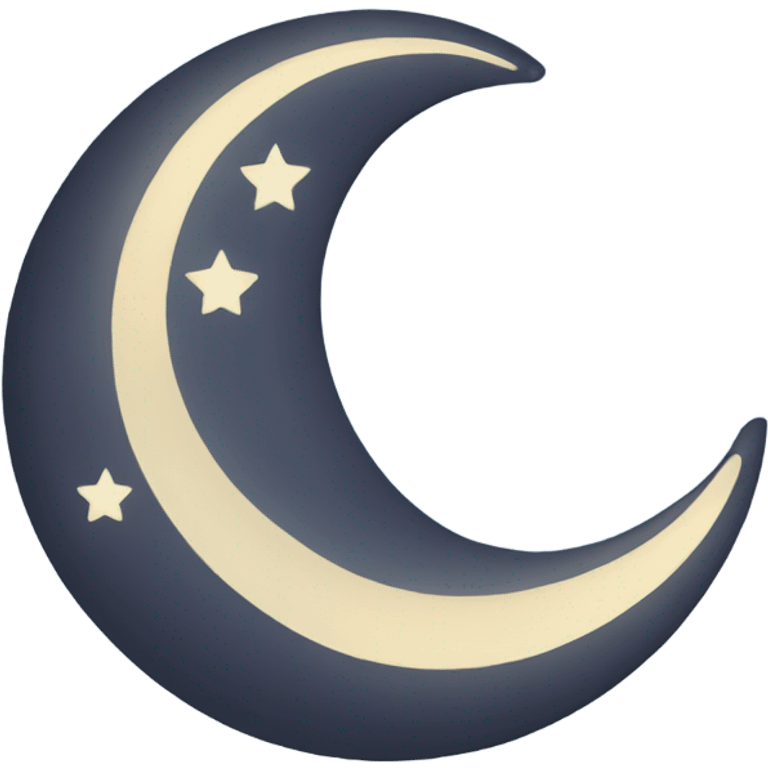 crescent moon phase emoji