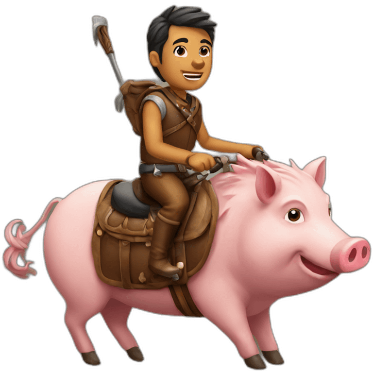 Hog rider emoji