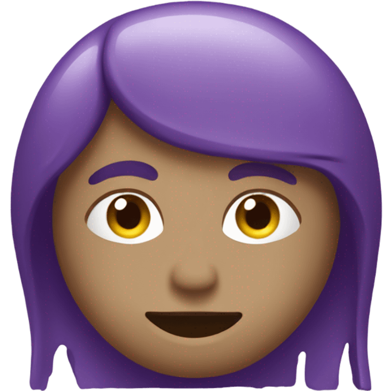 Purple  emoji