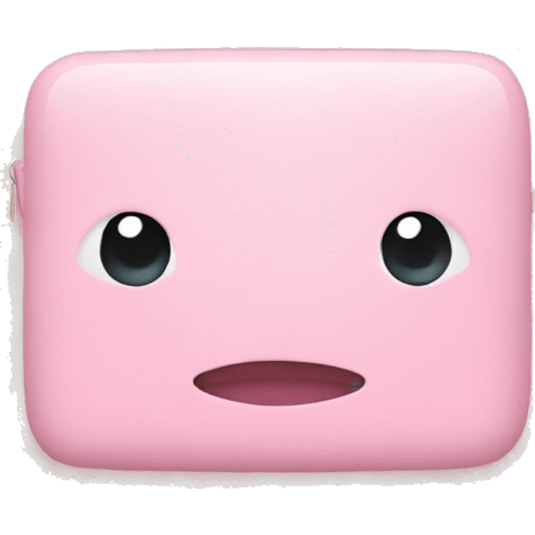 Soft pink ipad emoji