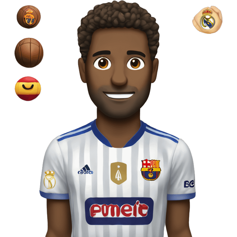 Barcalona against real madrid emoji