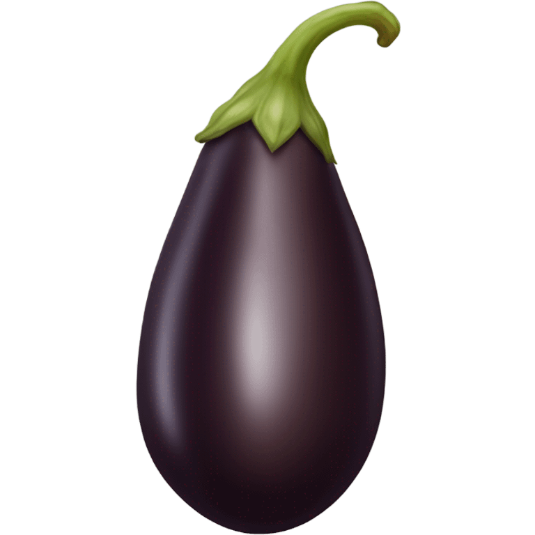 Brown eggplant emoji