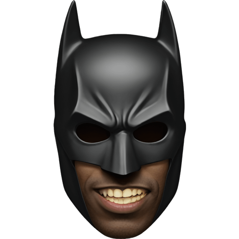 Batman mask travis scott emoji