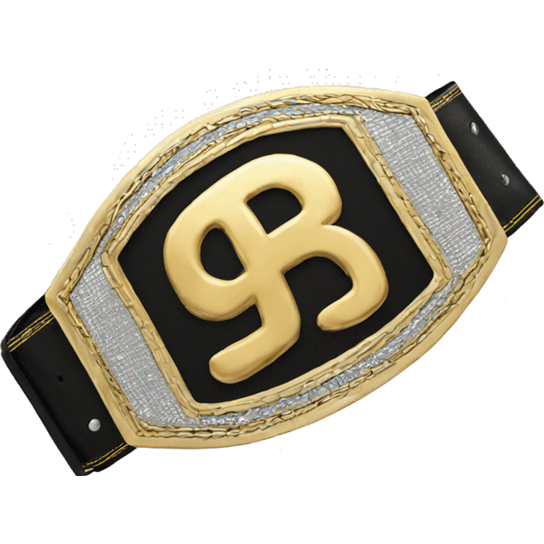 mchampion belt  emoji