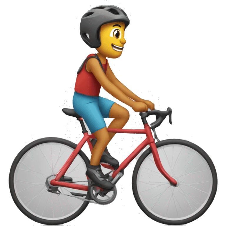 djiomay sur un velo emoji