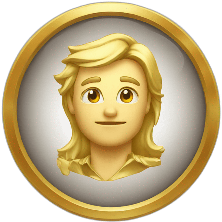 gold badge emoji