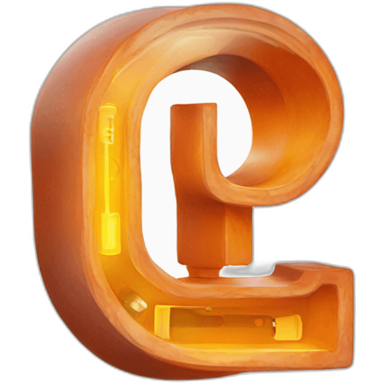 nixie tube letter Q emoji