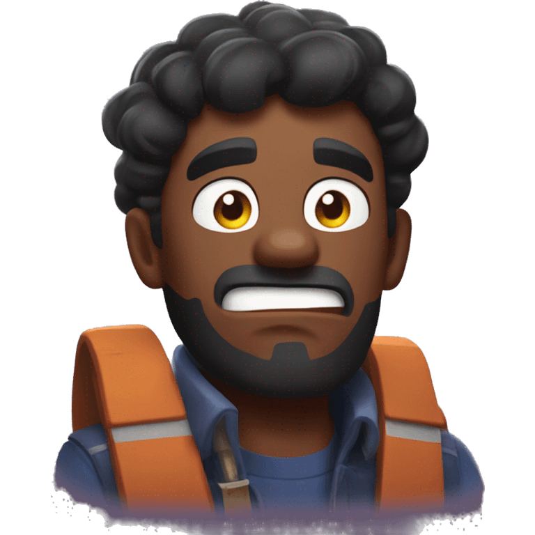 Darryl from brawl stars emoji