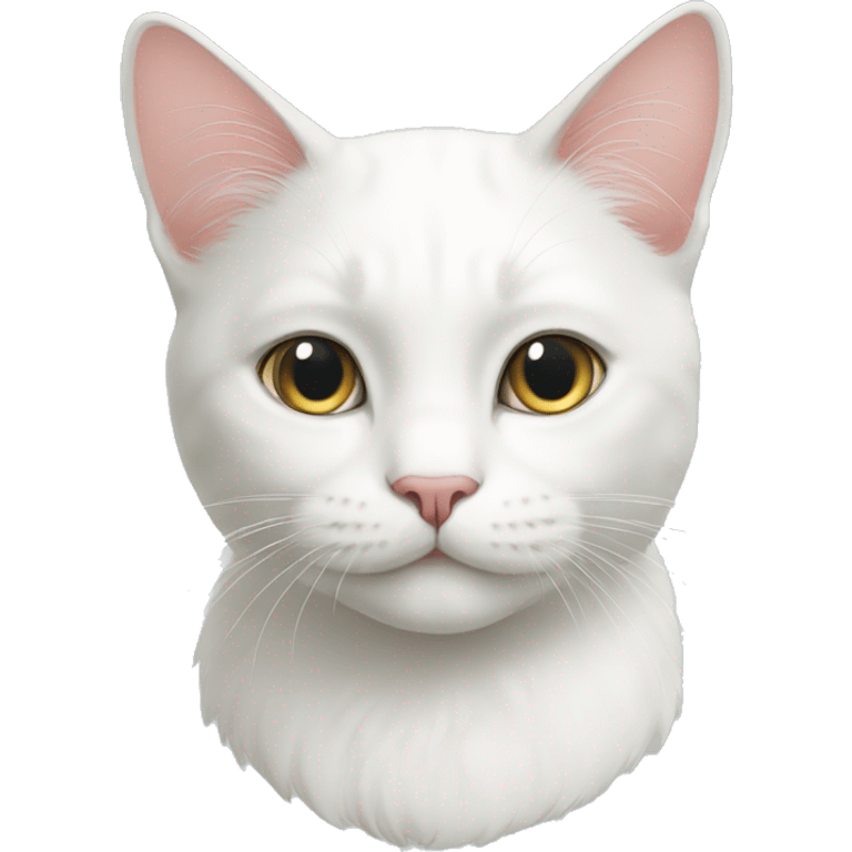 White cat emoji