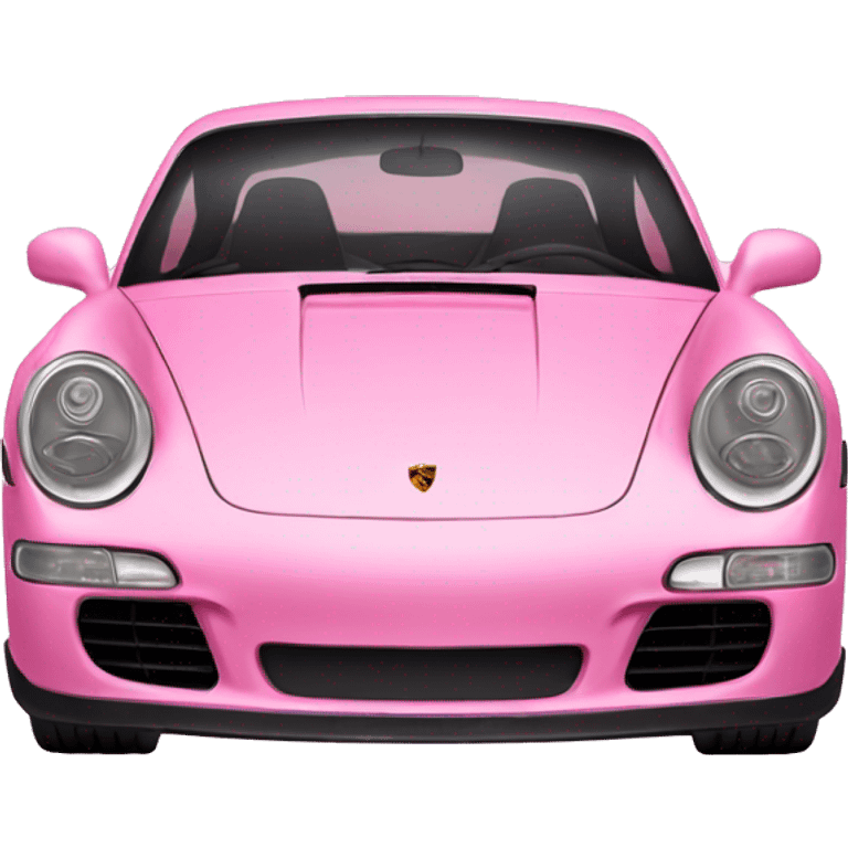 Pink porsche emoji