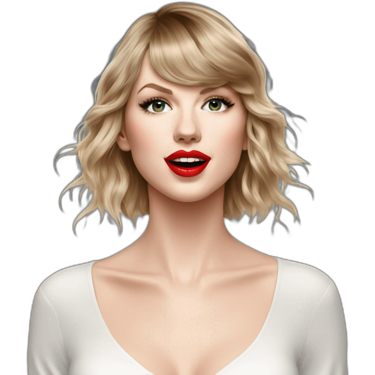 taylor-swift-selfie-milk-on-face-dripping emoji