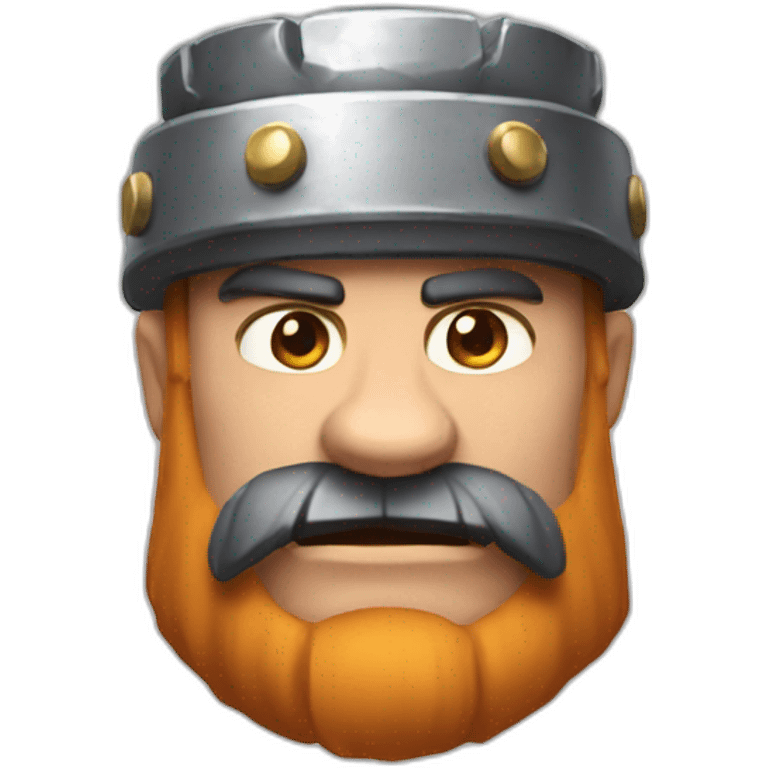 A clash Royale barbar  emoji