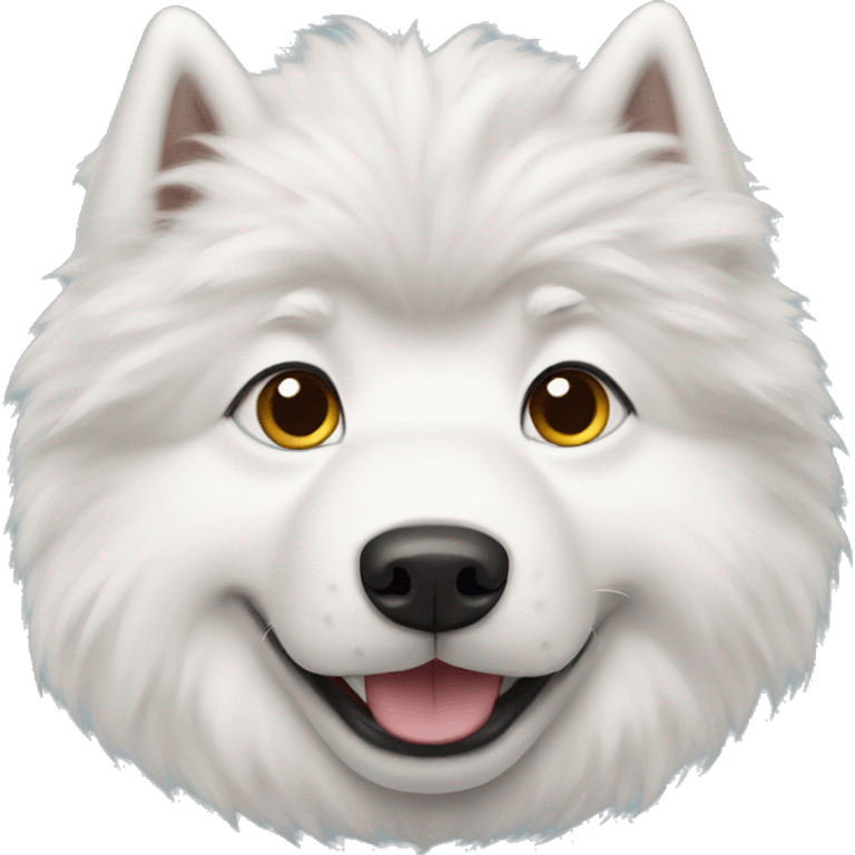 Samoyed dog  emoji