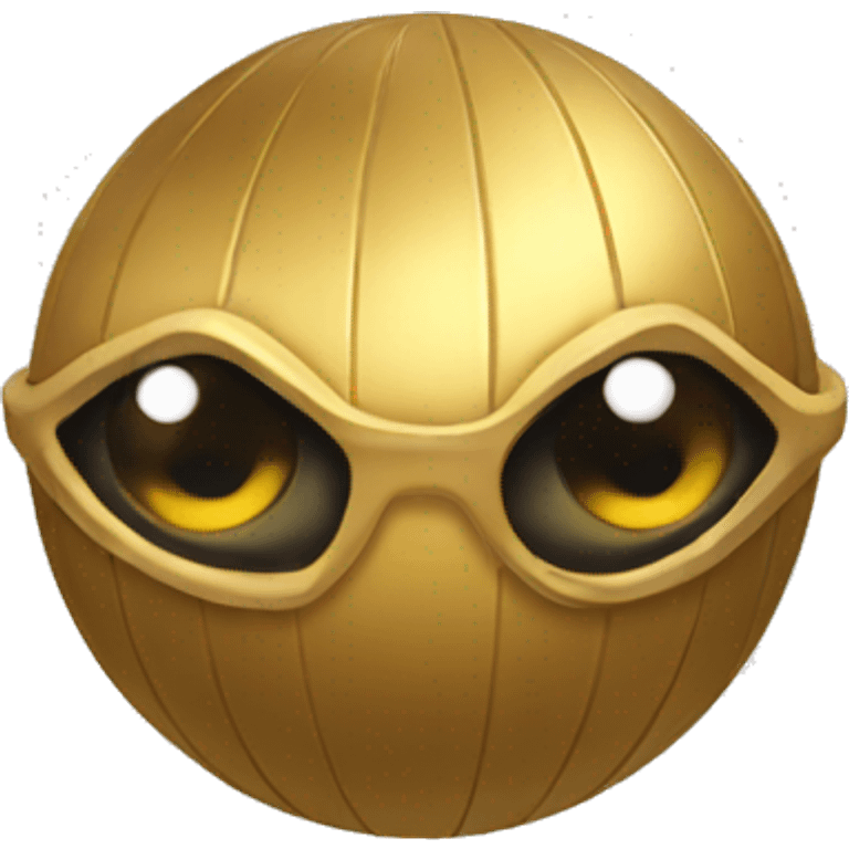 gold snitch ball emoji