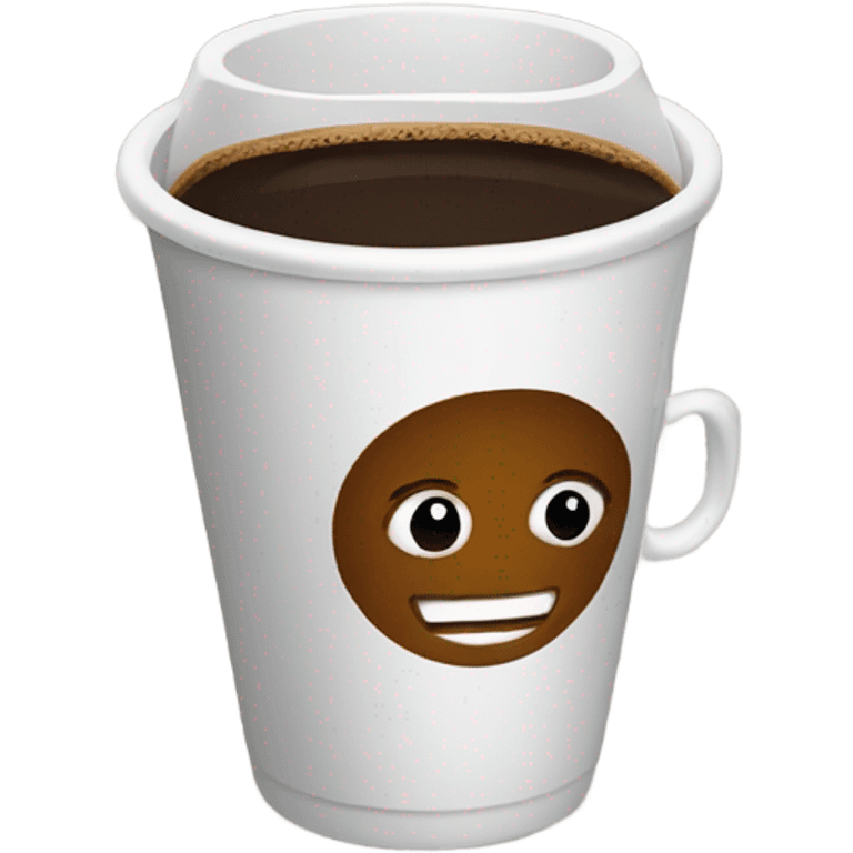 cups of coffee drunk emoji