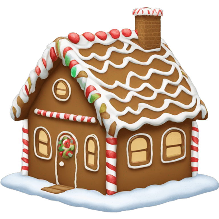 Gingerbread house  emoji