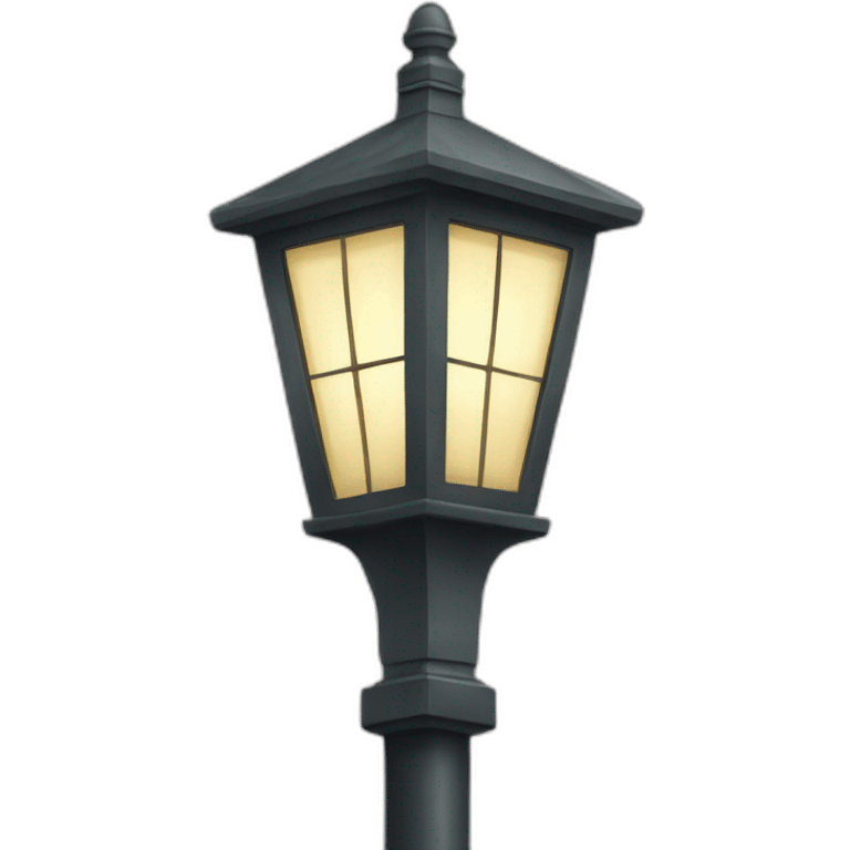 A whole street lamp emoji