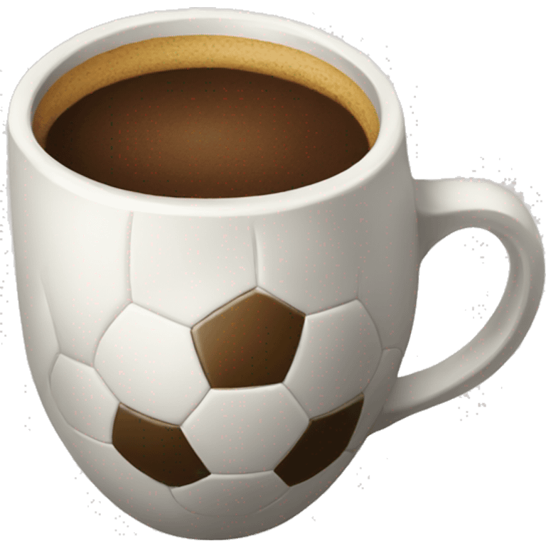 coffee soccer and code emoji