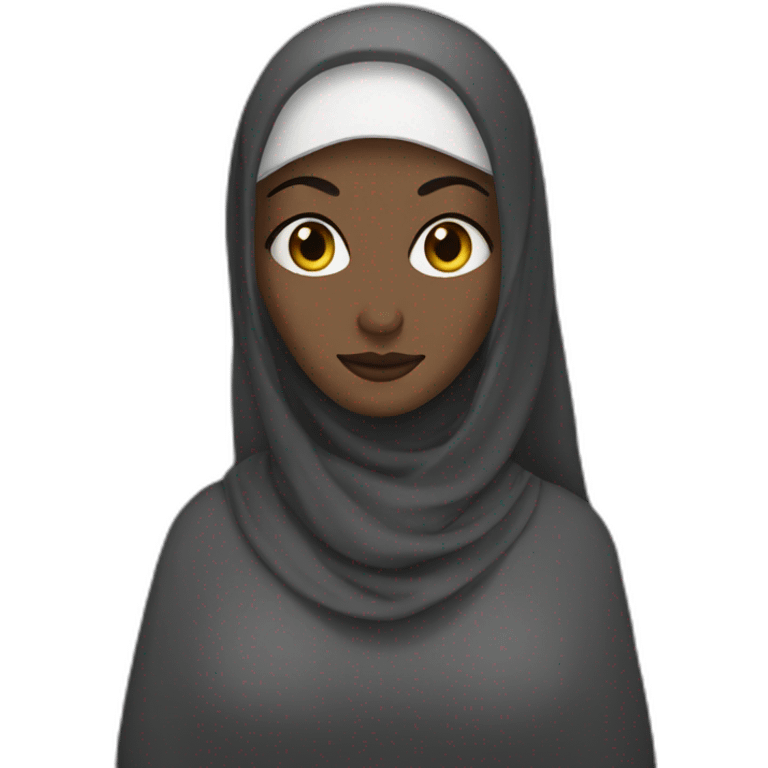 niqabi woman emoji