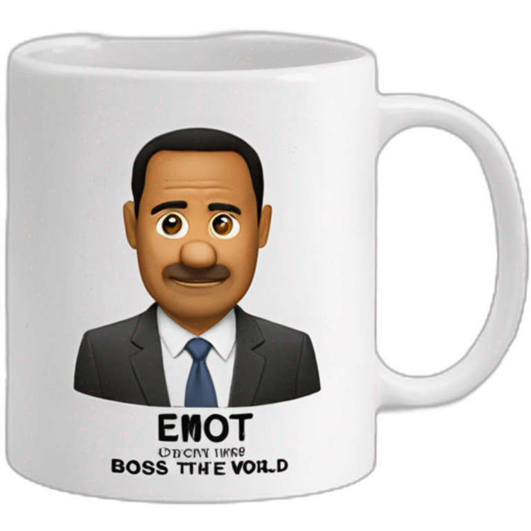 best boss in the world the office hbo mug emoji