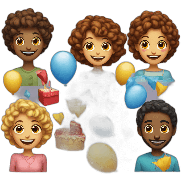 Feliz cumpleaños emoji