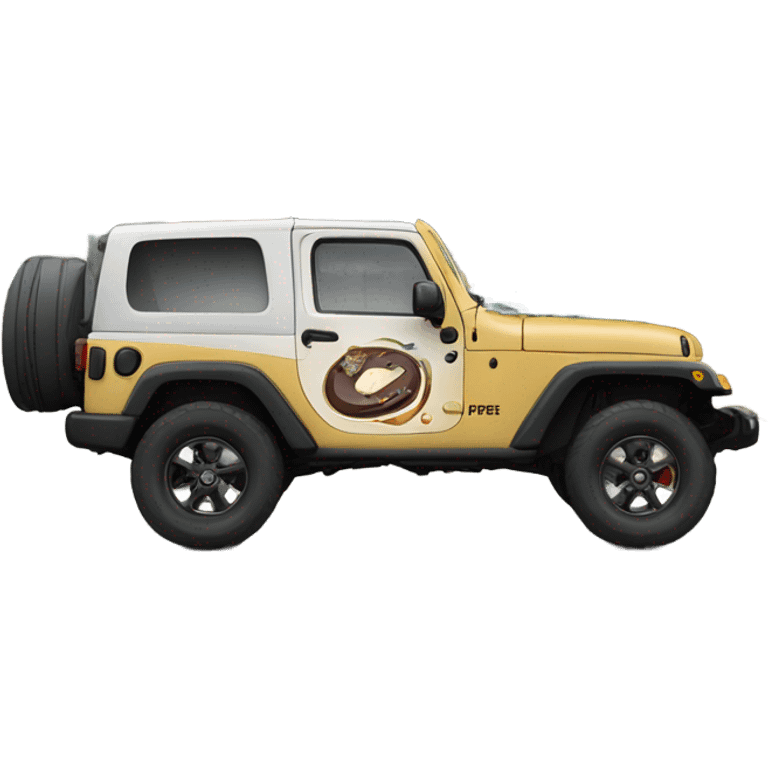 Coffee jeep  emoji