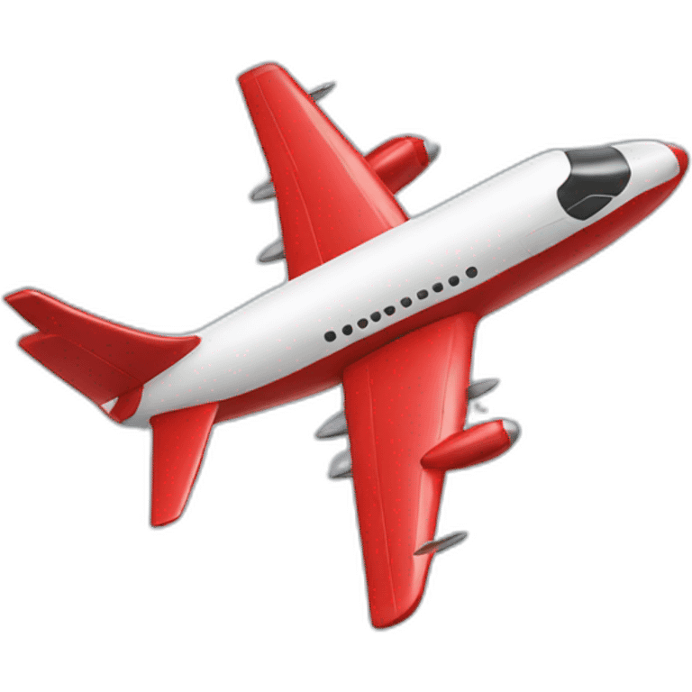 red plane emoji