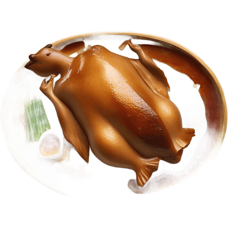 Peking duck emoji