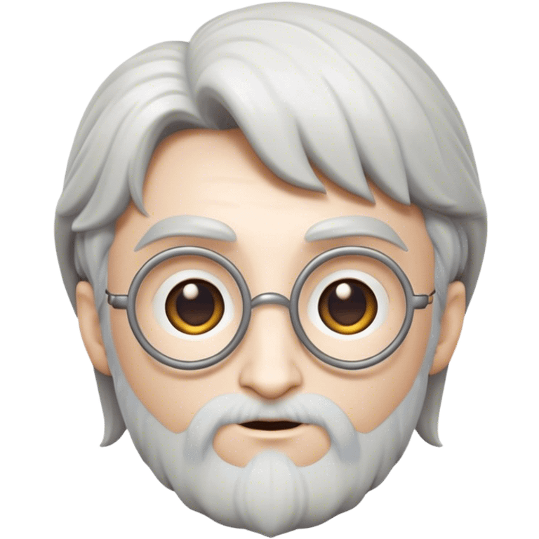 Cinematic Realistic Harry Potter Pop Culture Emoji, featuring a mystical, enchanted portrayal inspired by the iconic wizard rendered with lifelike magical details and dynamic lighting. emoji