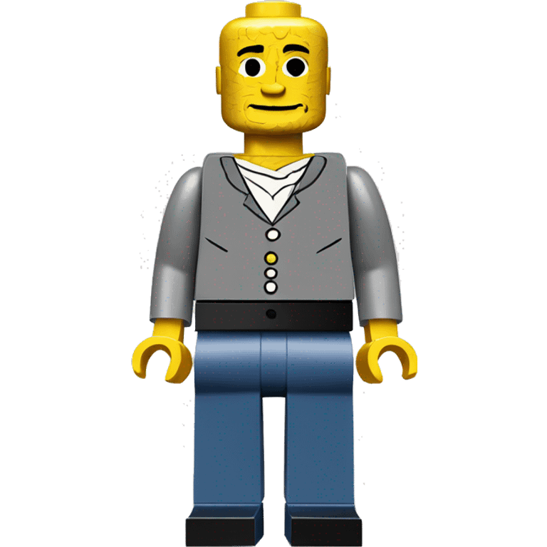 Pablo Picasso lego full body emoji