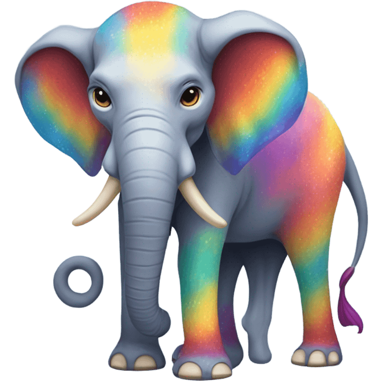 elephant and unicorn in one character emoji