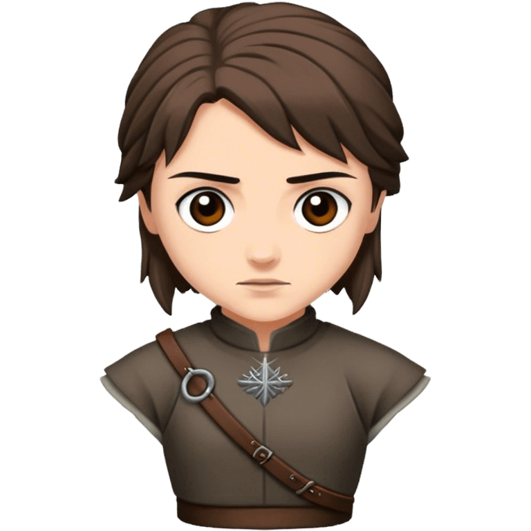 Arya Stark from game of thrones emoji