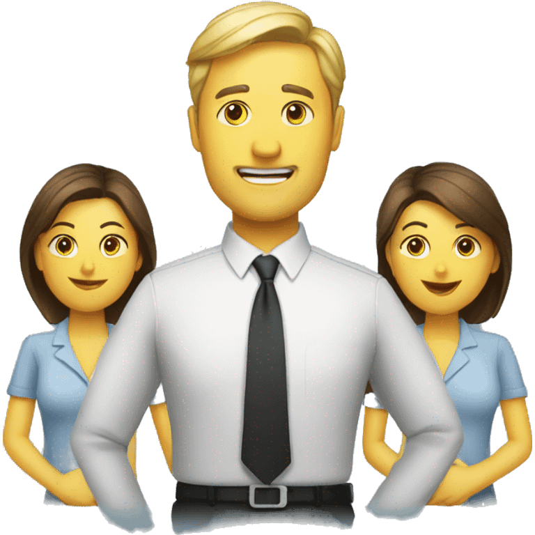 Boss pushing employees to work more  emoji