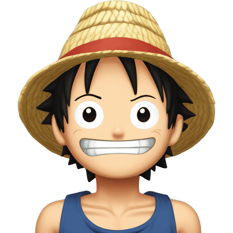 luffy form one piece emoji