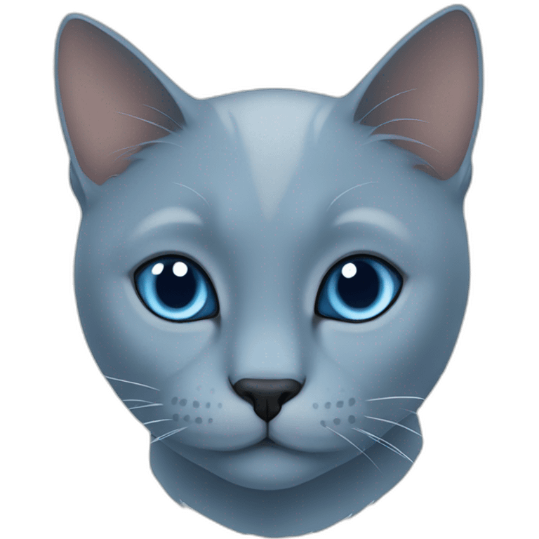 blueCat emoji