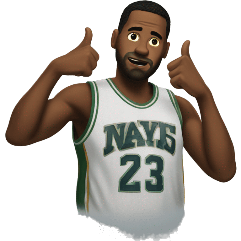 NBA thumbs down emoji